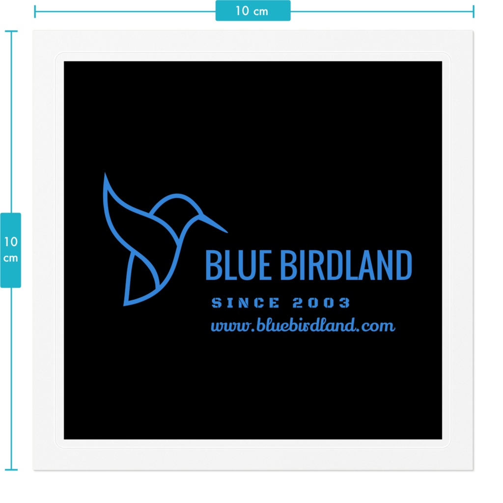 ステッカー 10cmx10cm (A)