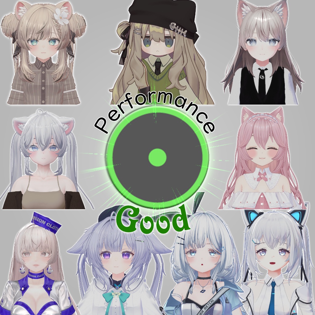 アバター軽量化プレハブ