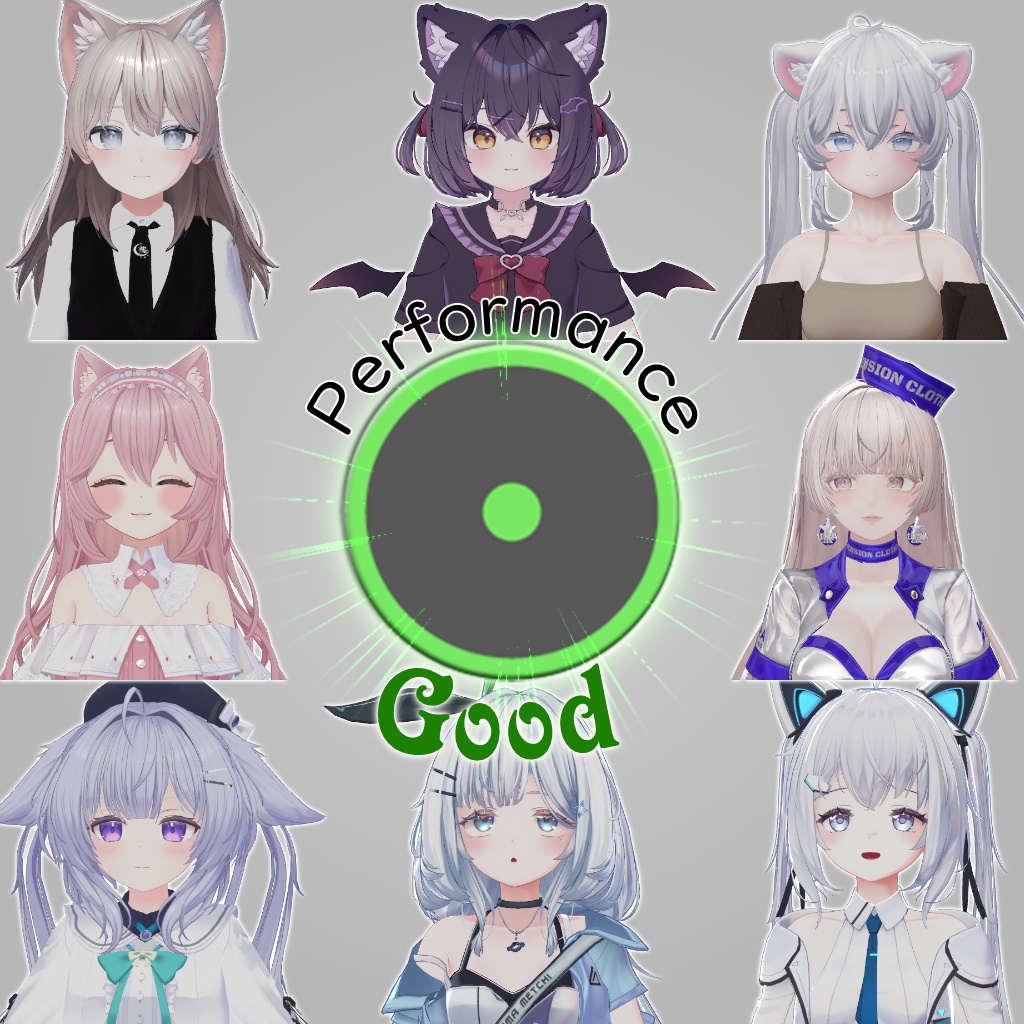 アバター軽量化プレハブ