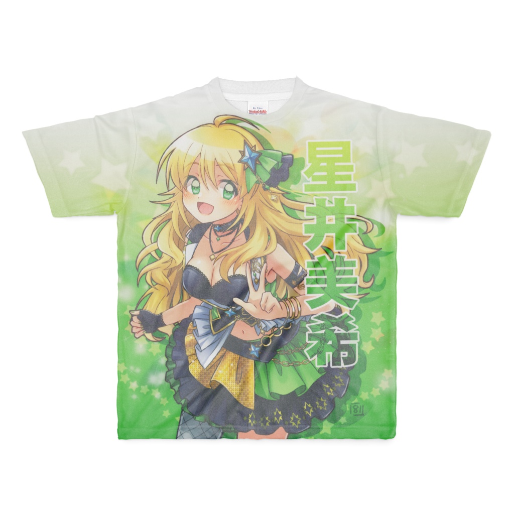 【実物写真追加】星井美希フルグラフィックTシャツ