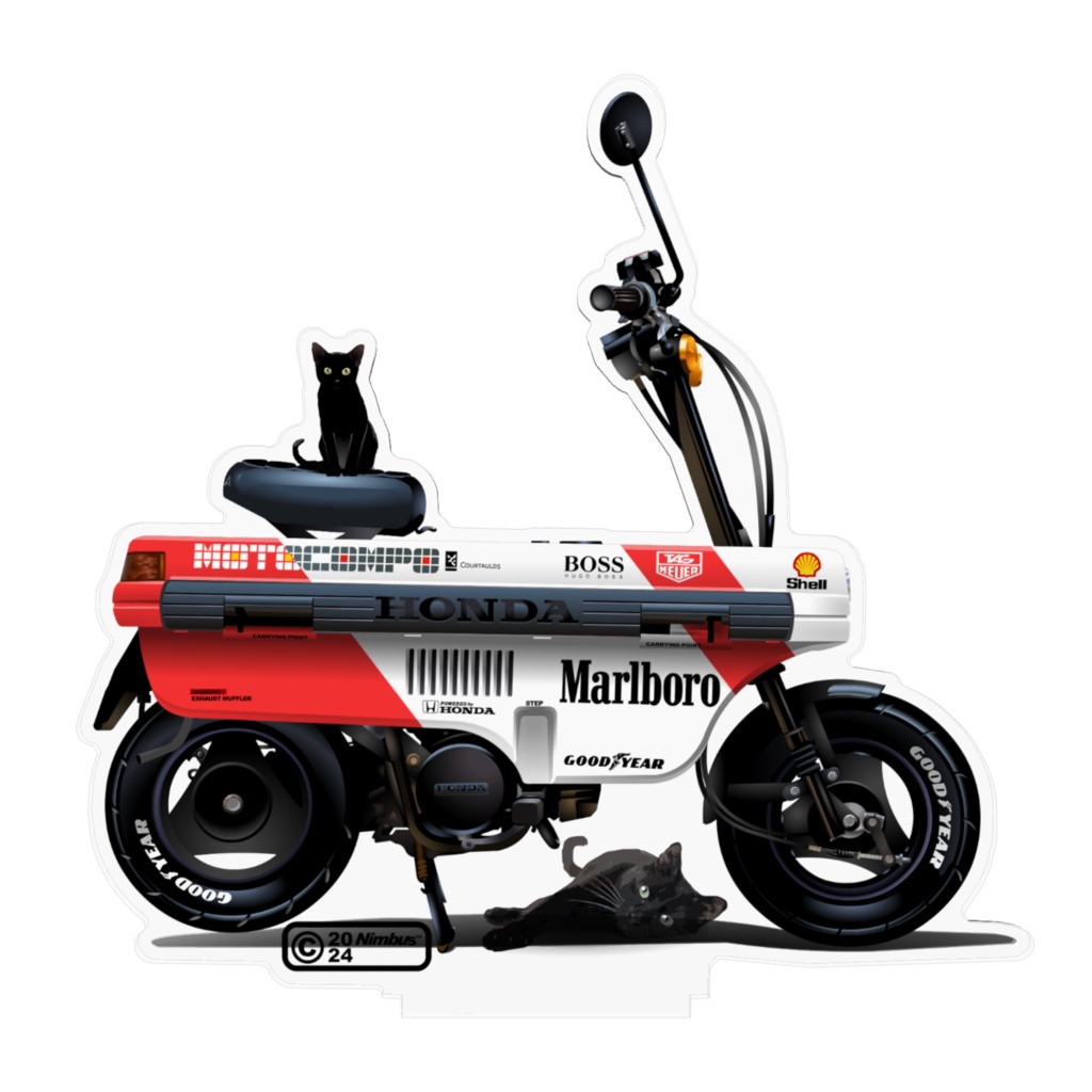 ホンダ-モトコンポ-マルボロ仕様