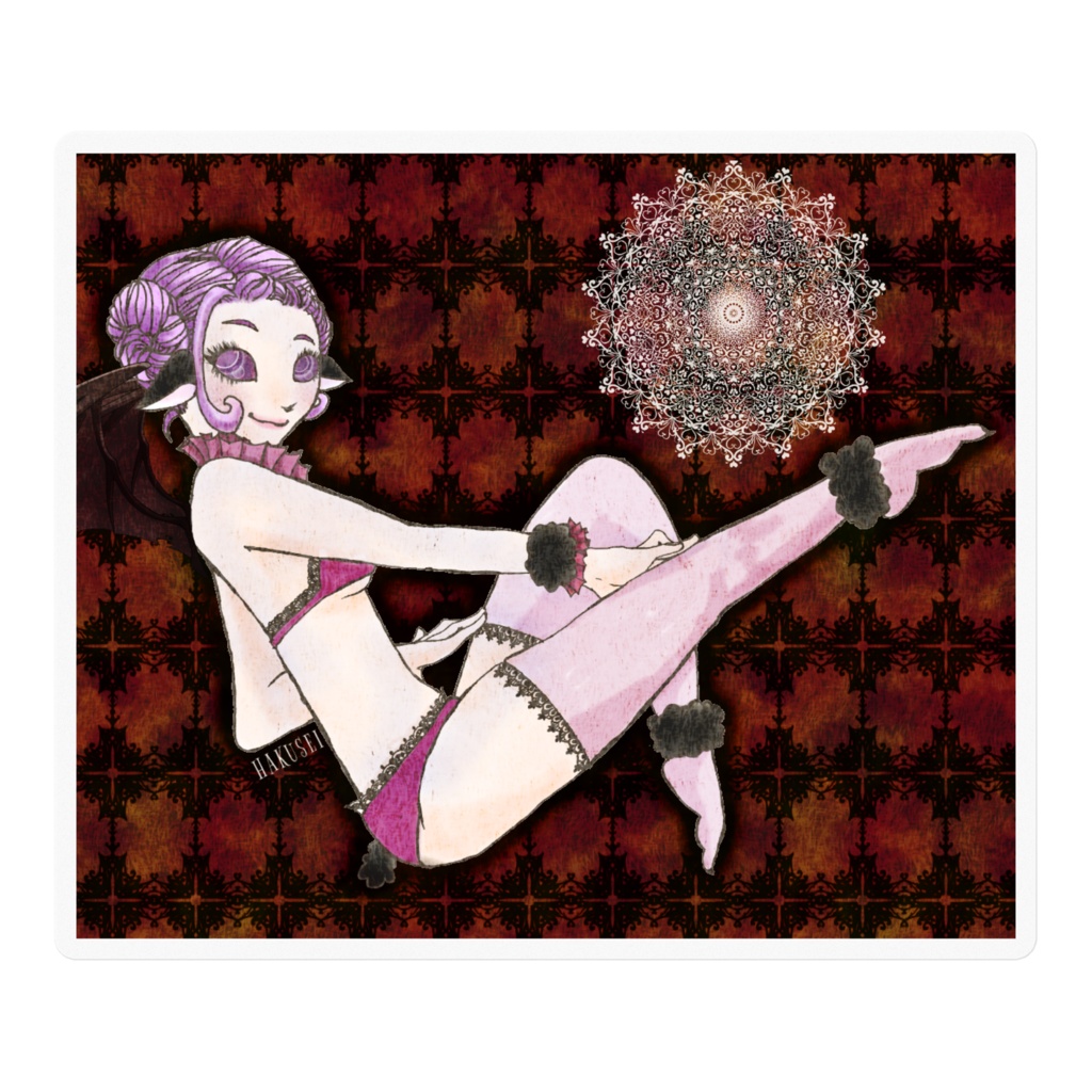 娘悪魔 ステッカー