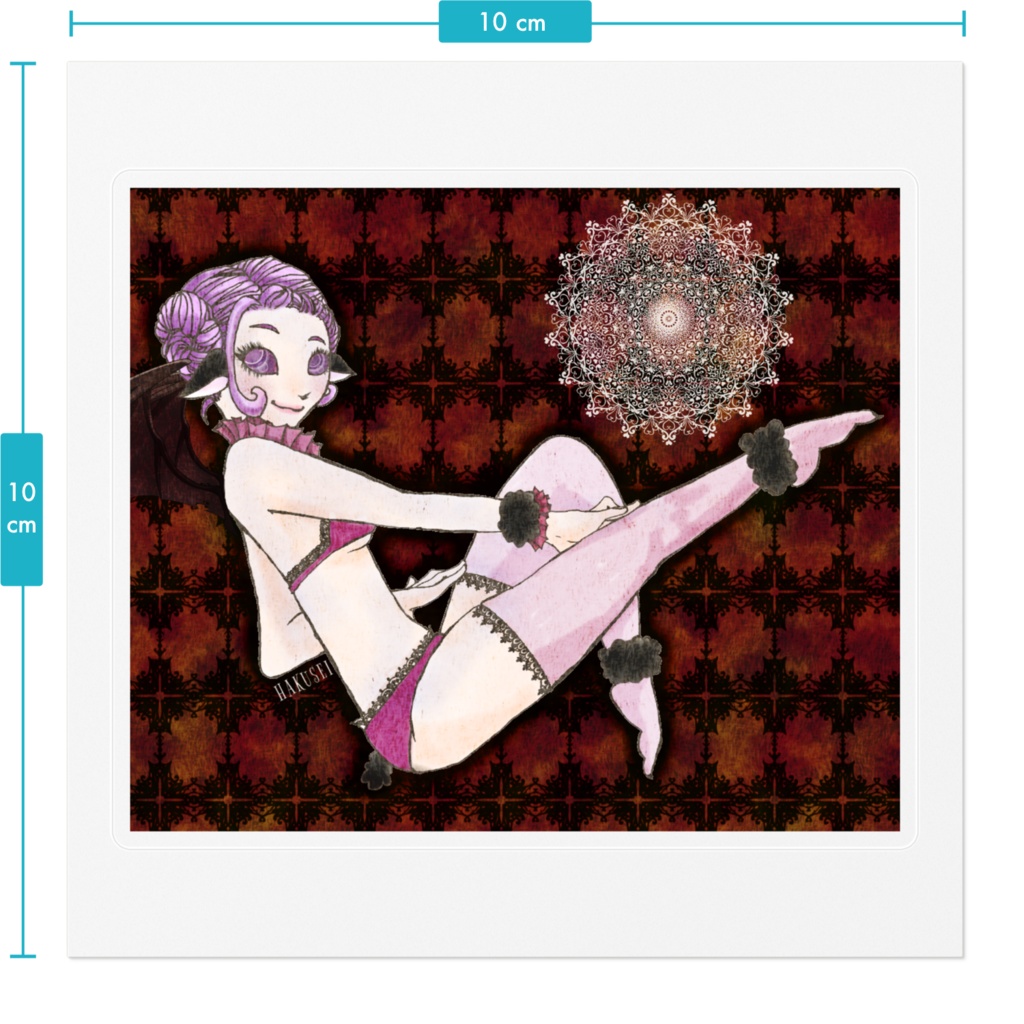 娘悪魔 ステッカー