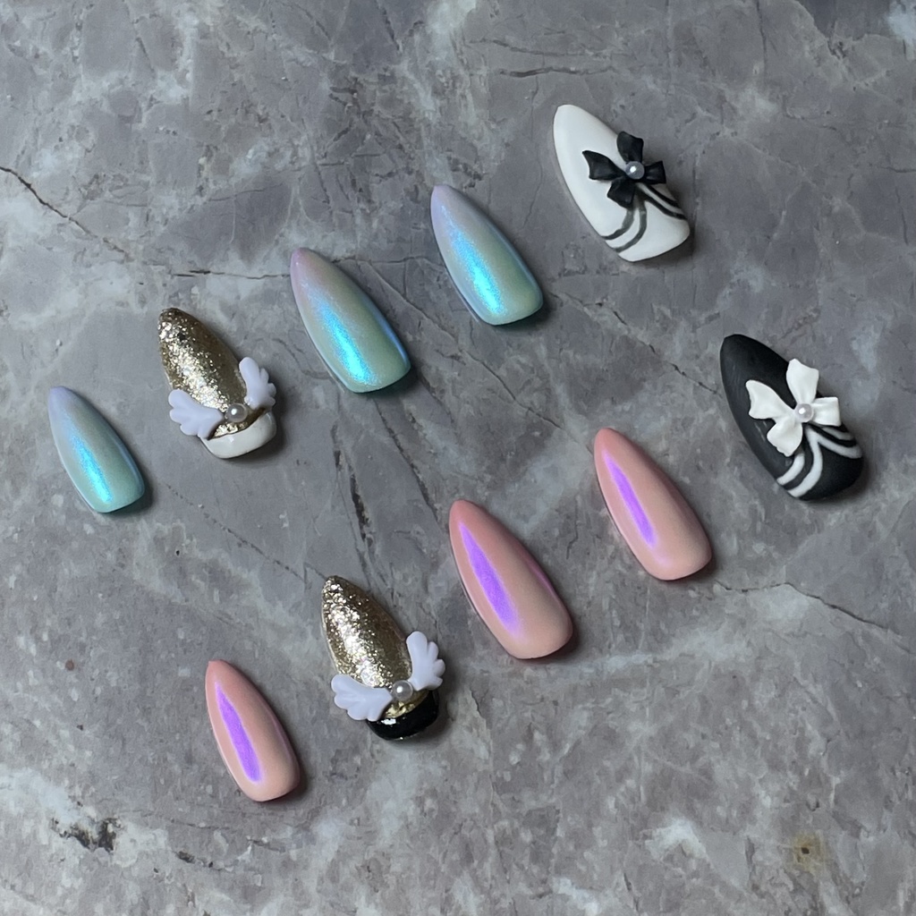 ポリエステル×ポリウレタン 概念ネイルチップ