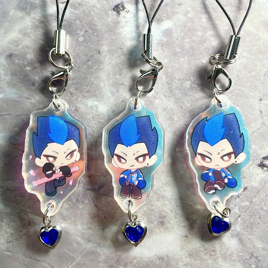 【非公式】ヨル / チャーム付きアクリルキーホルダー