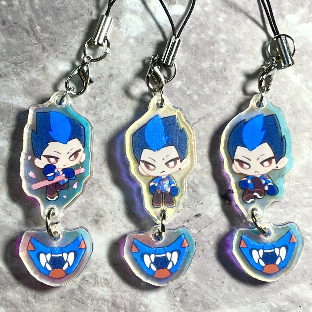 【非公式】ヨル / チャーム付きアクリルキーホルダー