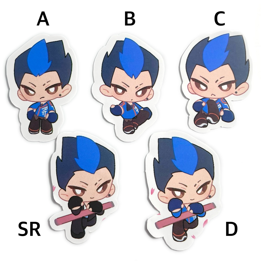 【非公式】ヨルたちのステッカー