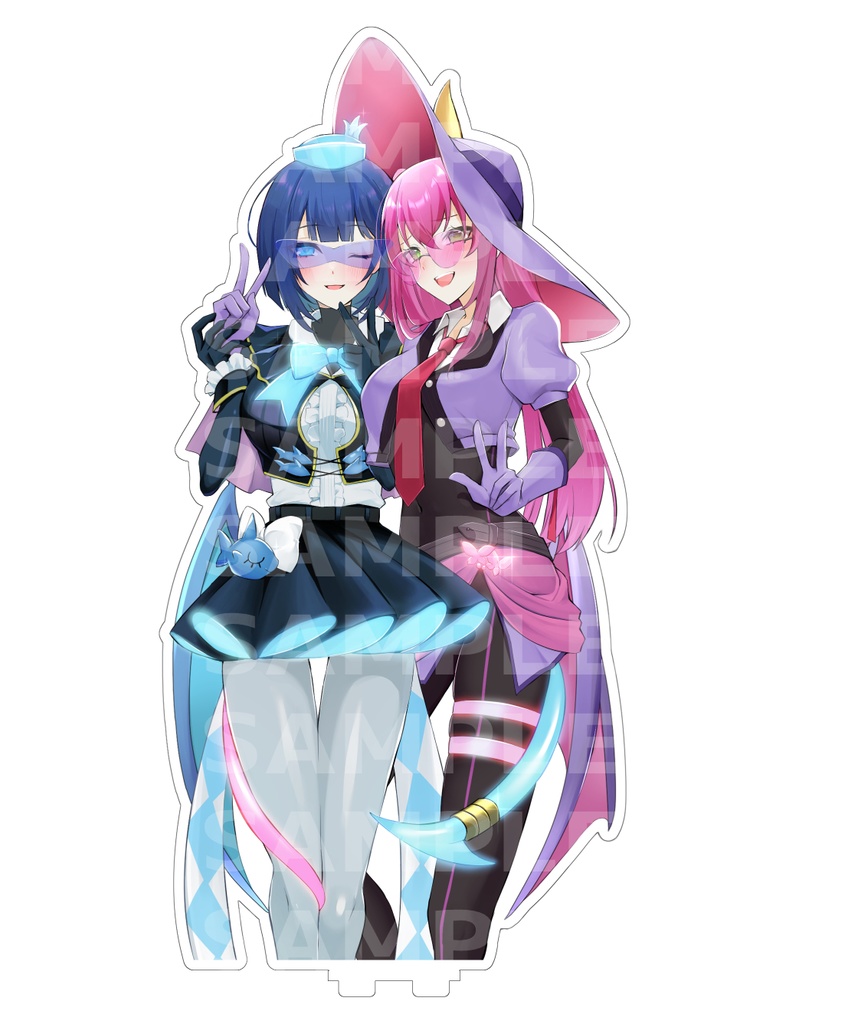 【予約販売分】Evil☆Twins キスキル・リィラ　アクリルスタンド