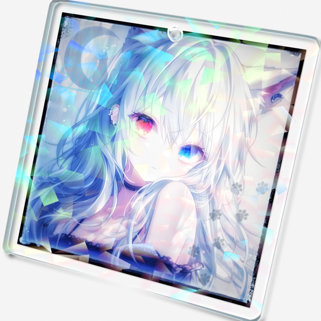 水瀬しゅか ホログラムアクリルキーホルダー