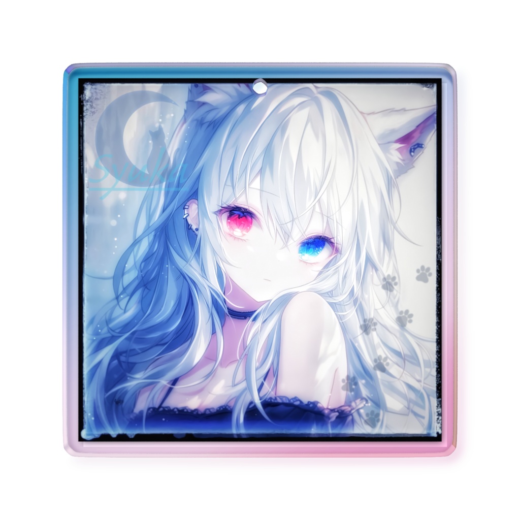 水瀬しゅか オーロラアクリルキーホルダー