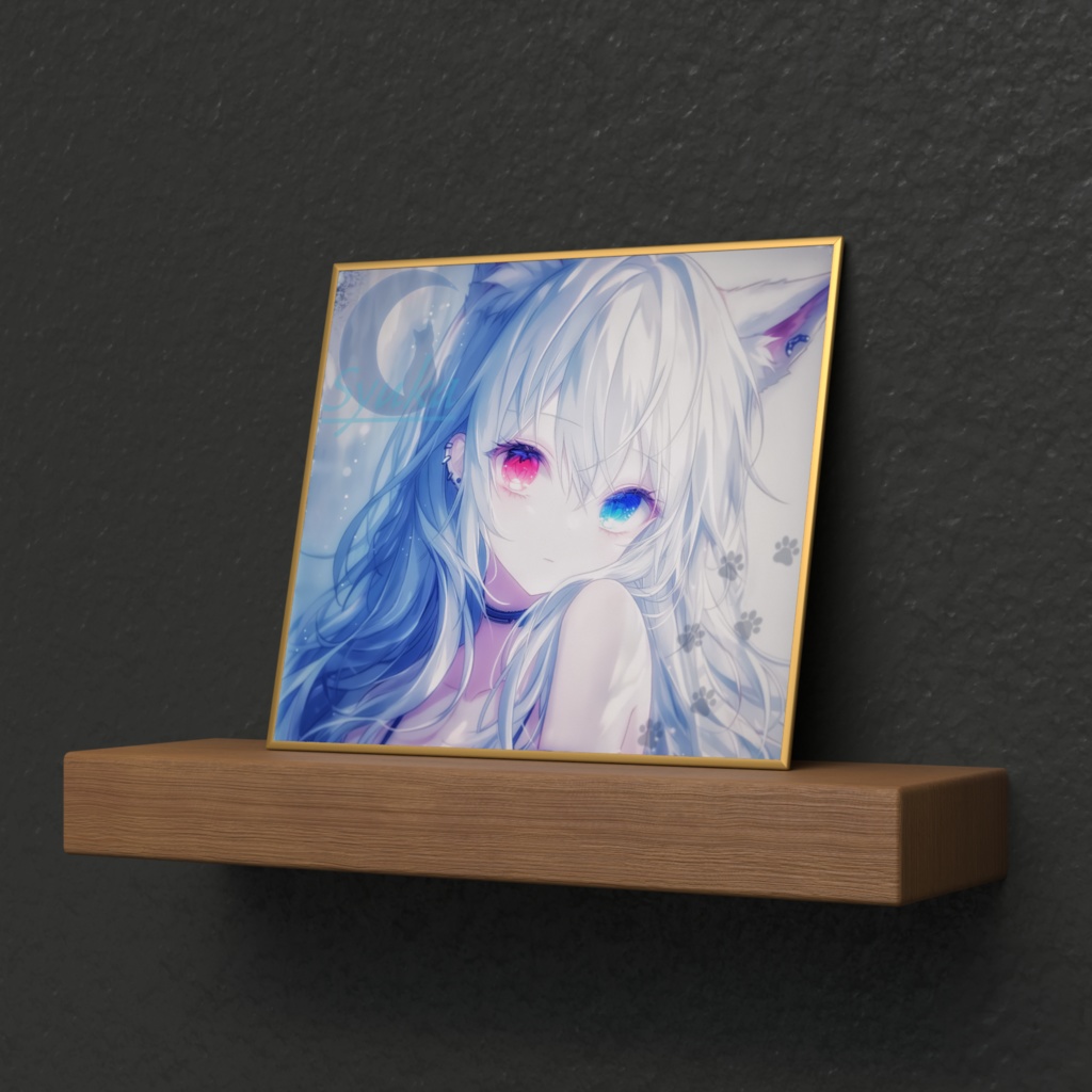 水瀬しゅか ミニ色紙