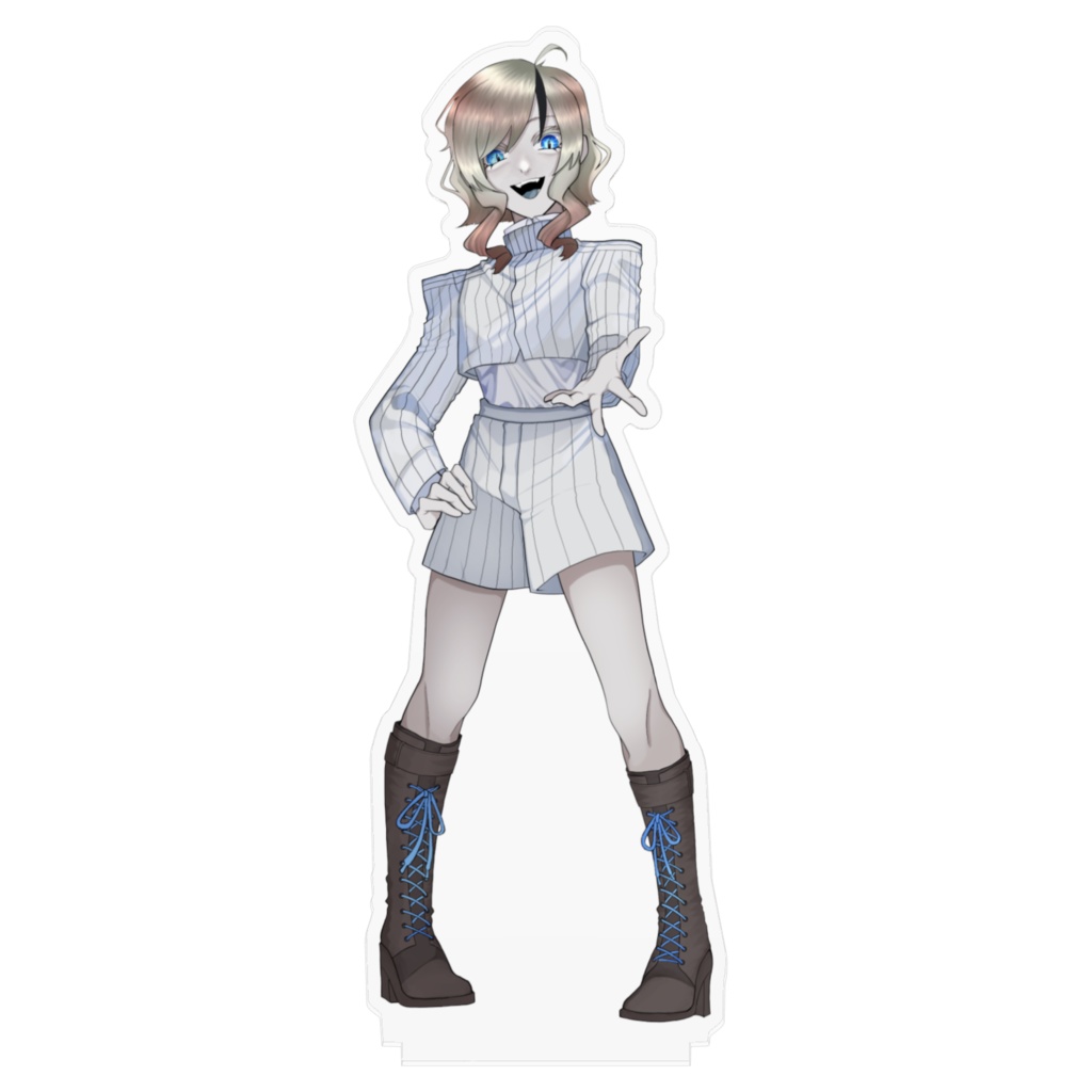 立ち絵アクリルスタンド(凰音シキ-鳥兜-)