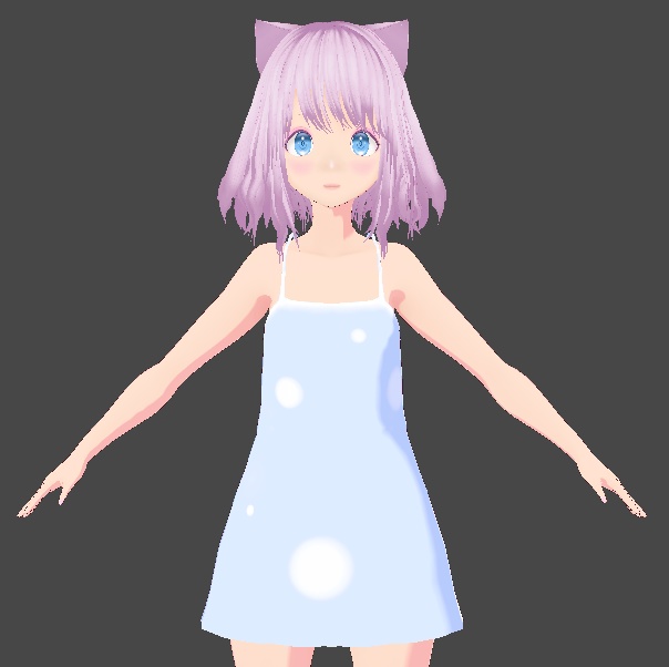 mofumofu【VroidStudioの素データ】