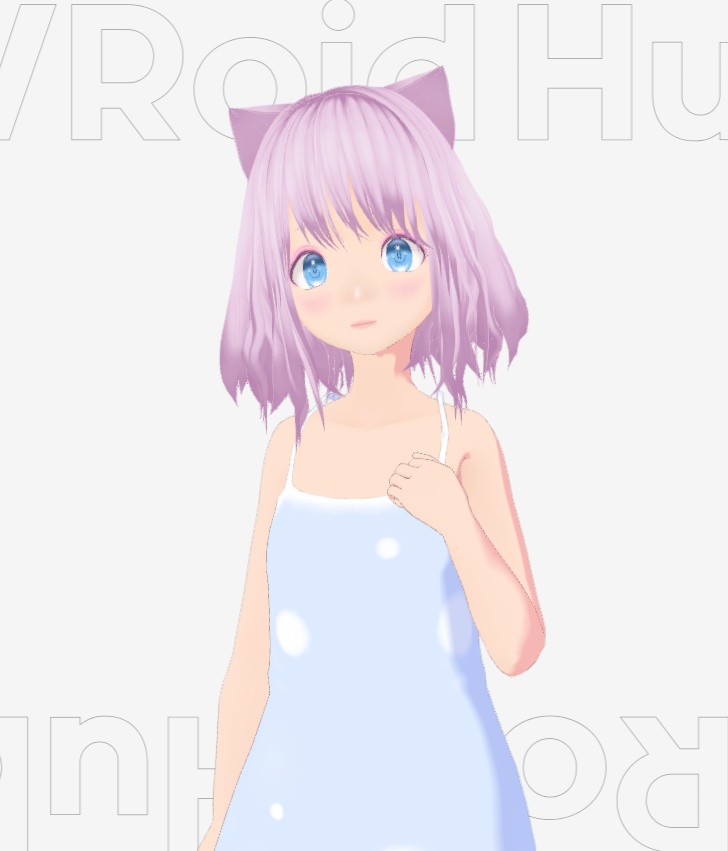 mofumofu【VroidStudioの素データ】
