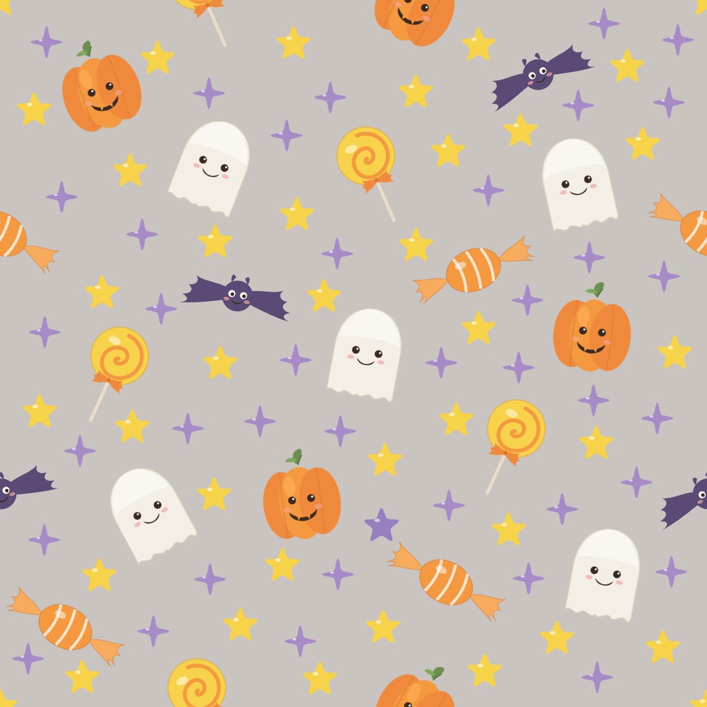 ハロウィン デジタルペーパー 5色セット