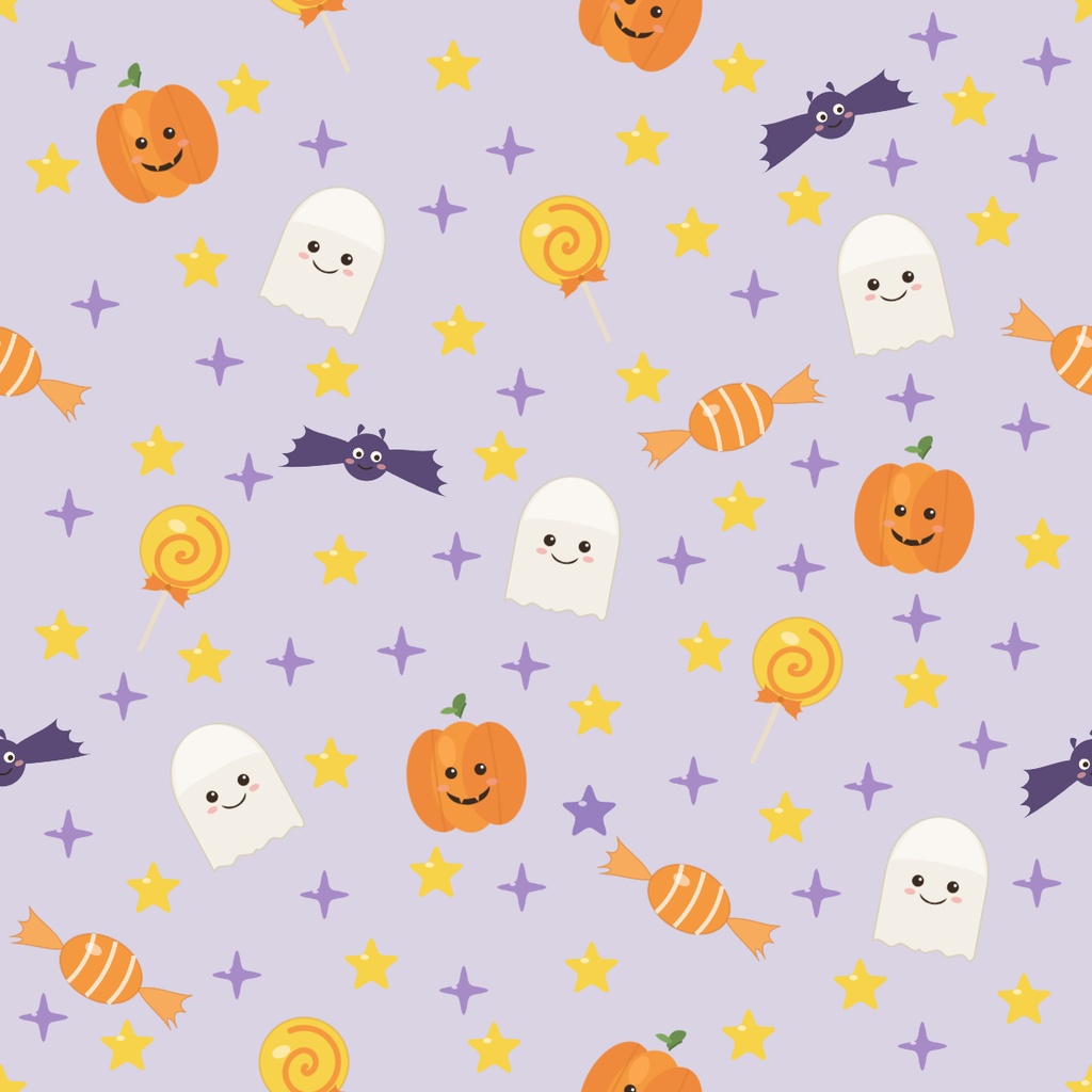 ハロウィン デジタルペーパー 5色セット