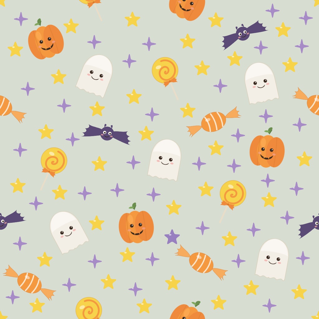 ハロウィン デジタルペーパー 5色セット