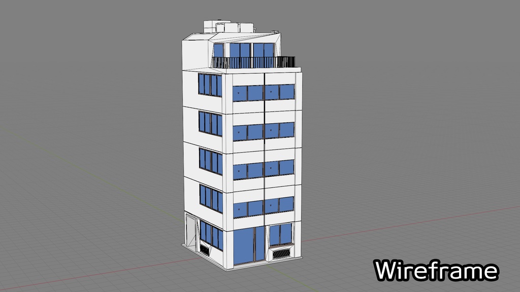 雑居ビル02 - Commercial Building 02