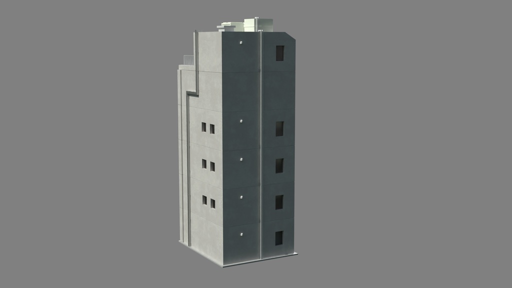 雑居ビル02 - Commercial Building 02