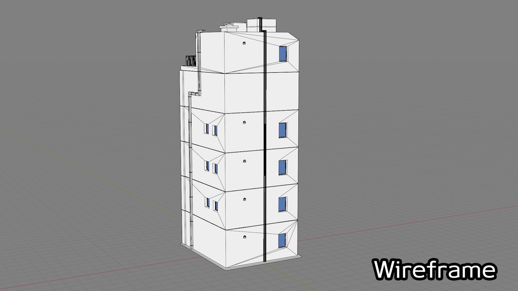 雑居ビル02 - Commercial Building 02