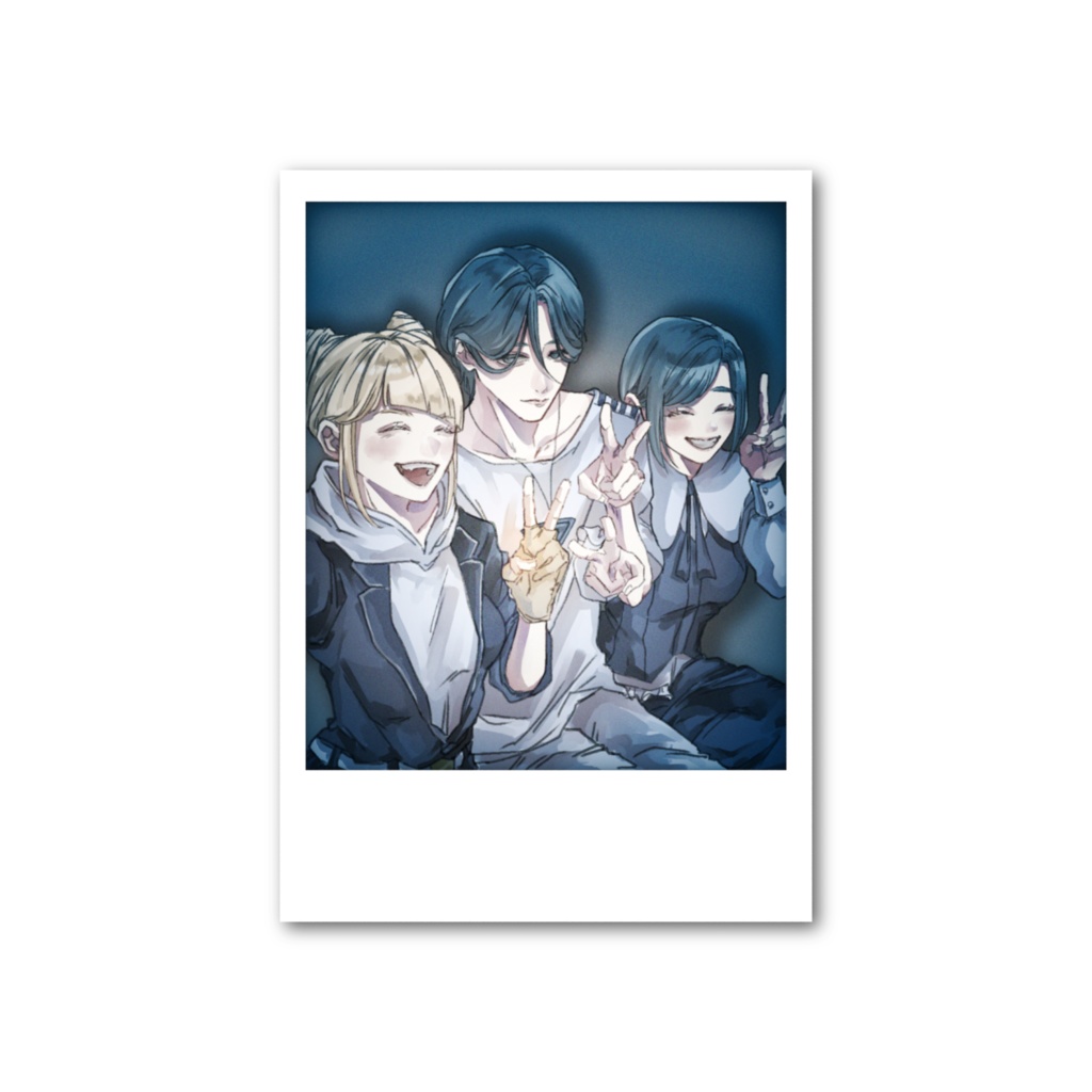 廻あざジャス チェキ風カード