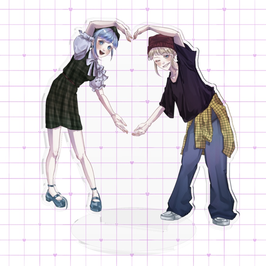 おでかけ♡あざジャス　アクリルスタンド