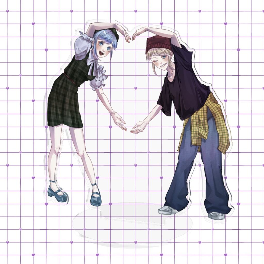 おでかけ♡あざジャス　アクリルスタンド