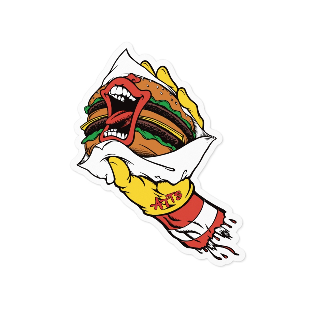 Mc Burger Hand (sticker S)