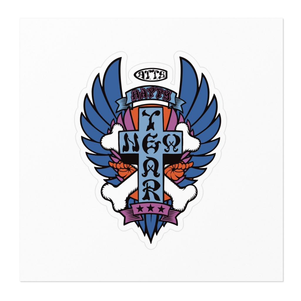 DT風 HappyNewYear（sticker S）