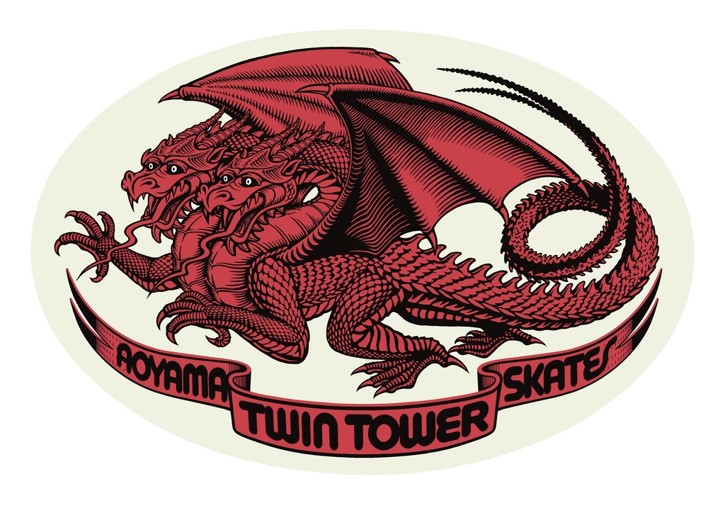 Twin Head PP Doragon(sticker S)