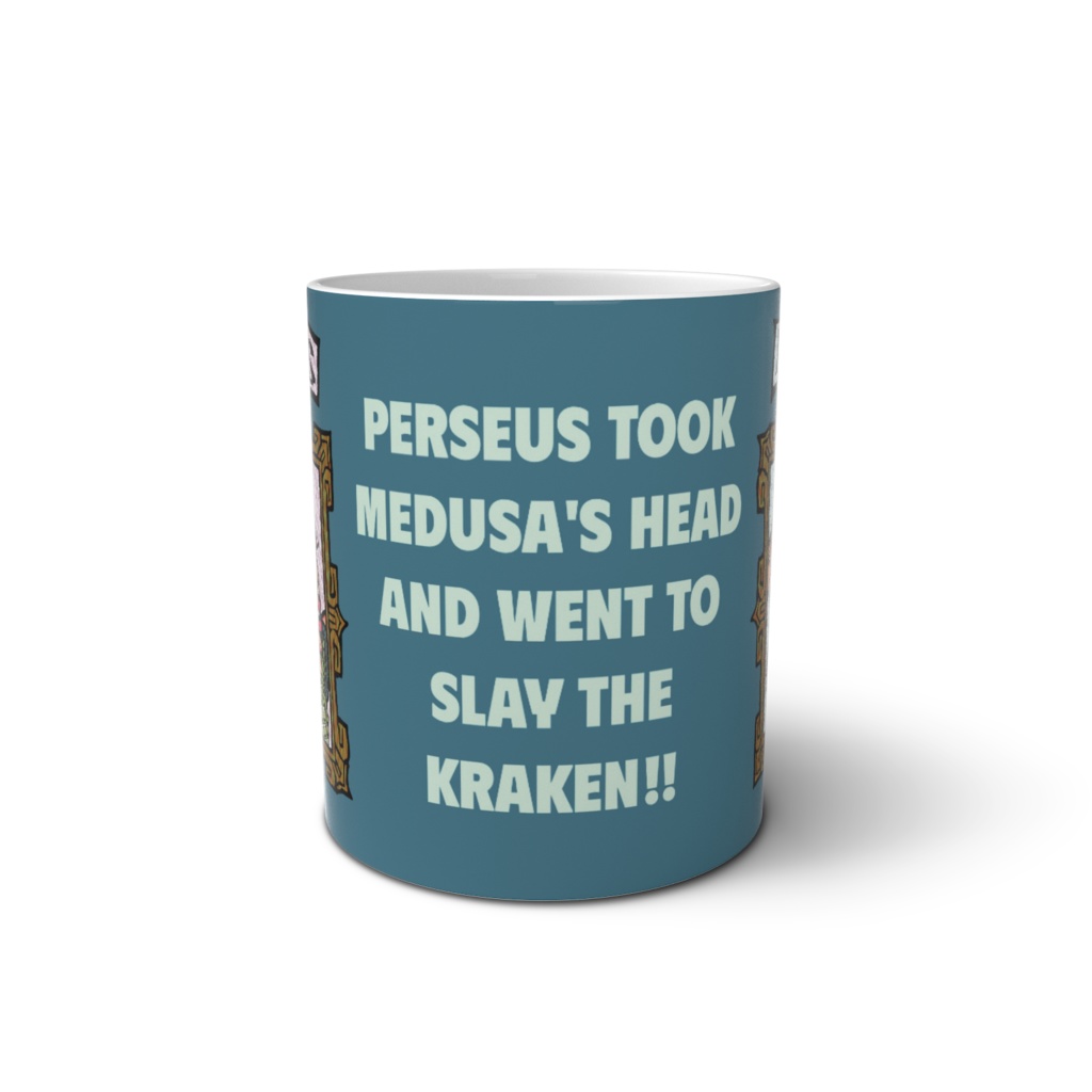 Gonz風 ペルセウス & メドゥーサ(マグカップ)