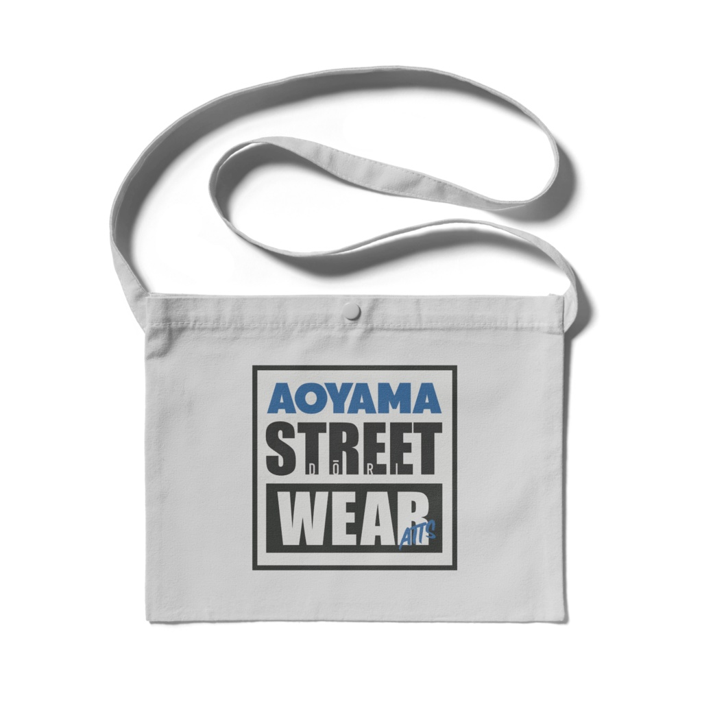 AOYAMA STREET WEAR（サコッシュ／ライトグレー）