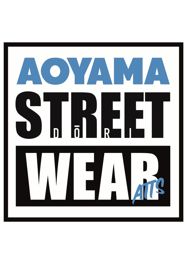 AOYAMA STREET WEAR(缶バッヂ25mm)