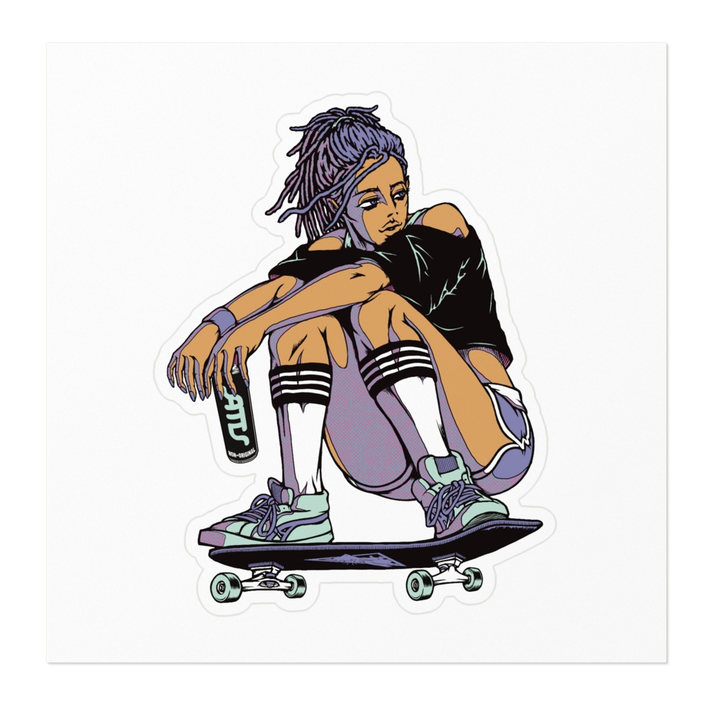 NATAS 🚺 female(ステッカーS)