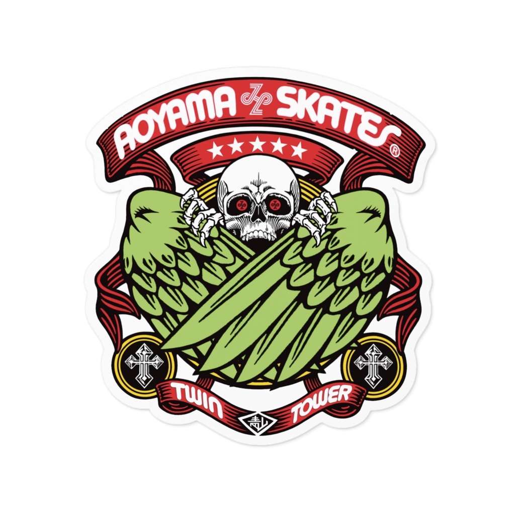 羽を畳む🪽ripper（sticker S）