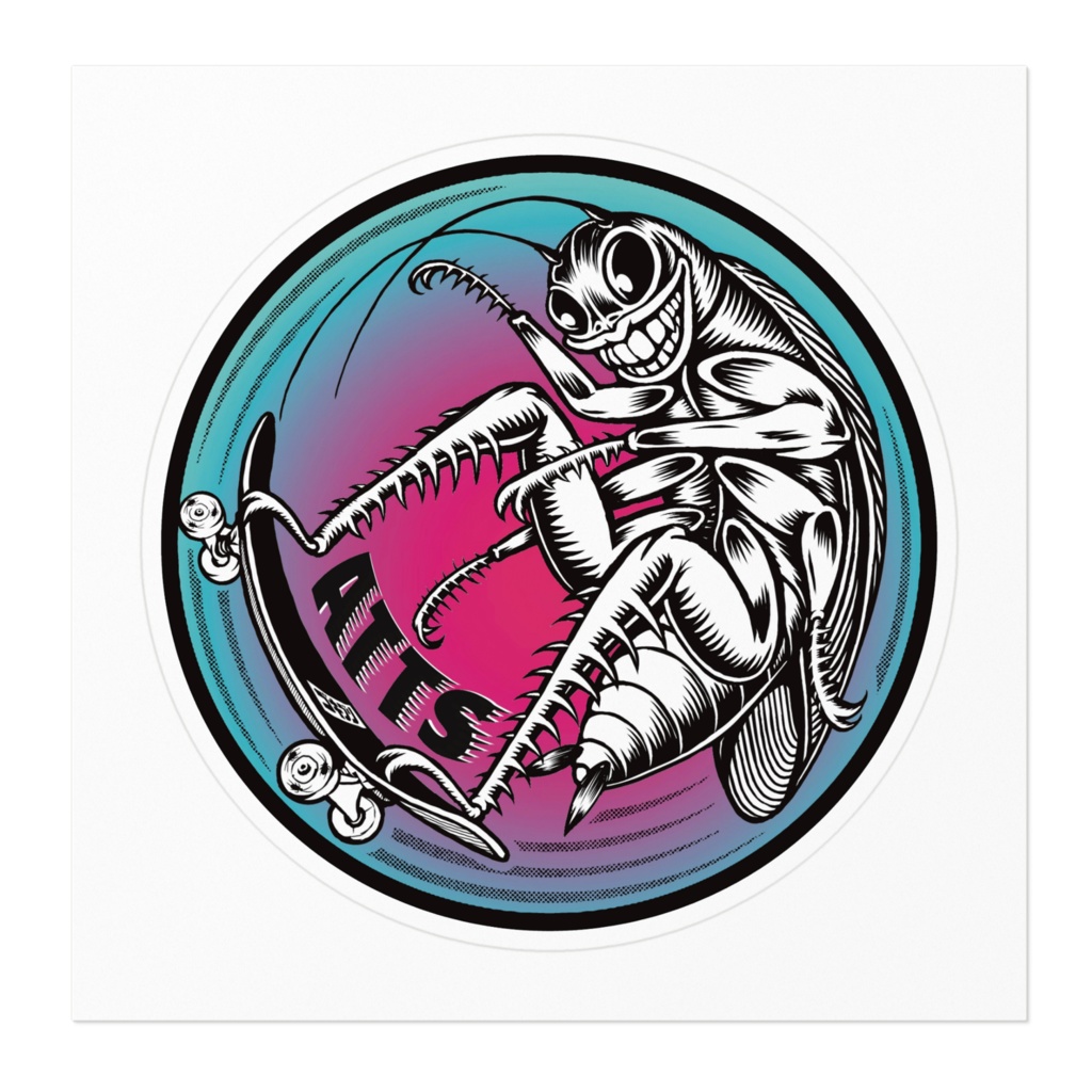 Cockroach × Cab (sticker S)