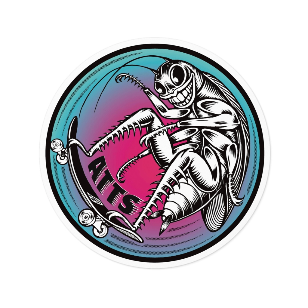 Cockroach × Cab （sticker S）