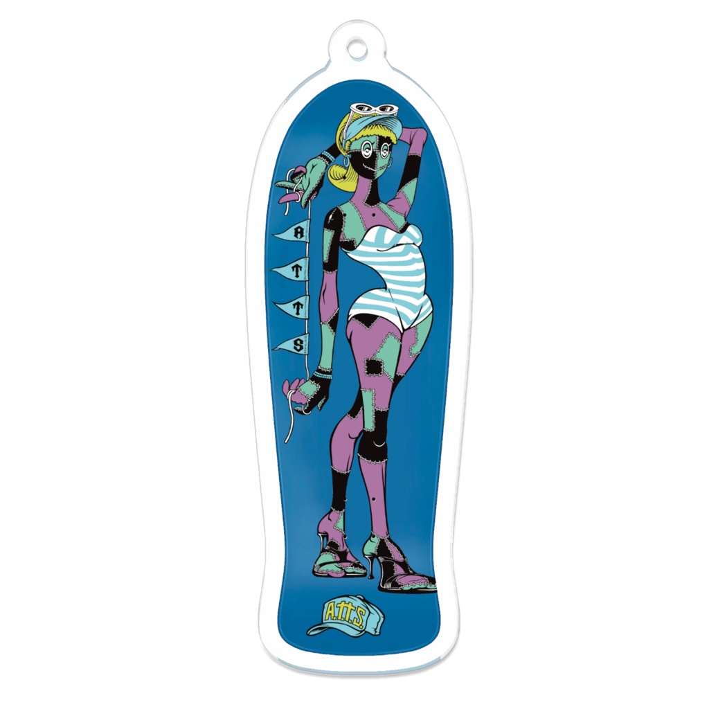 Ray〝Barbie“ deck shape（アクキーM）
