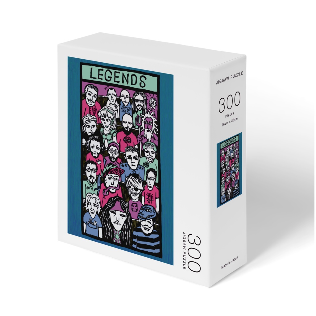 TEMPLETON🛹LEGENDS（パズル300piece）