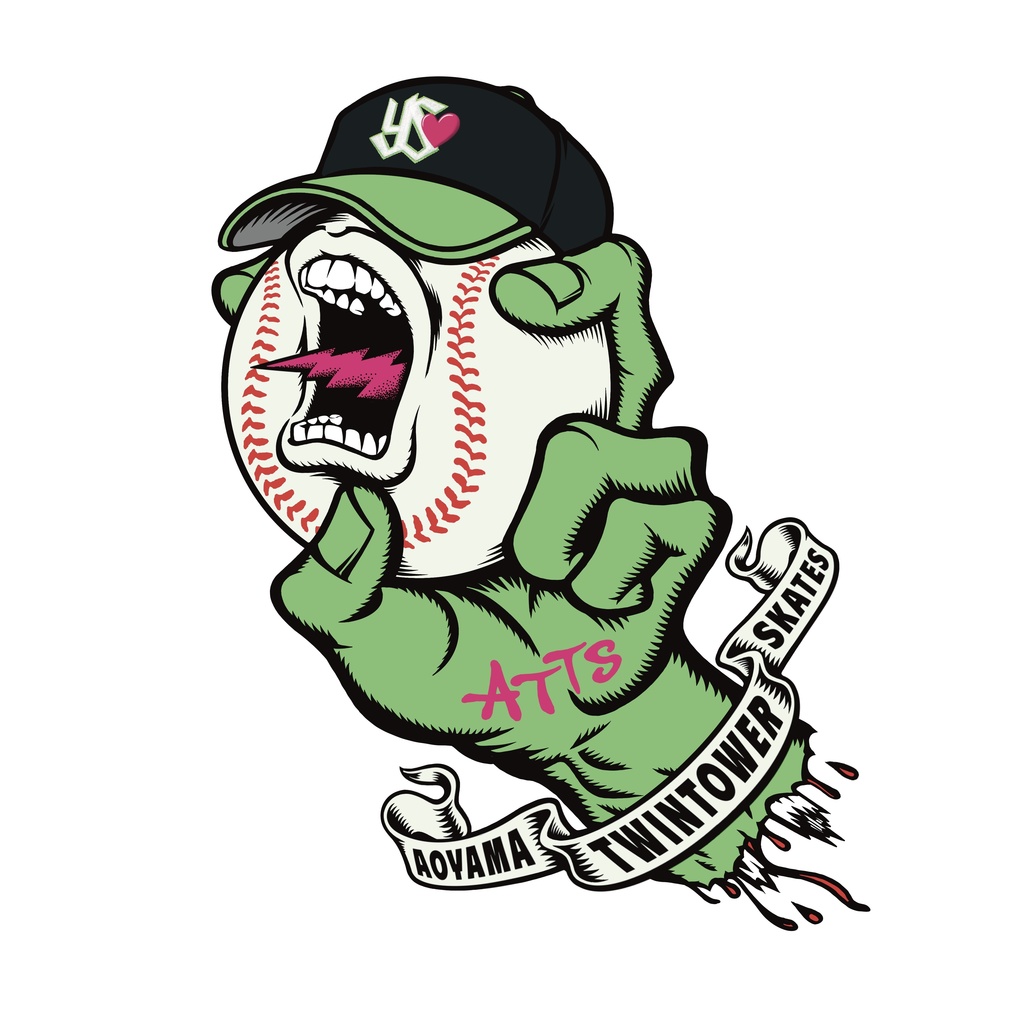 ヤクルトベースボールハンド(T-shirt White)