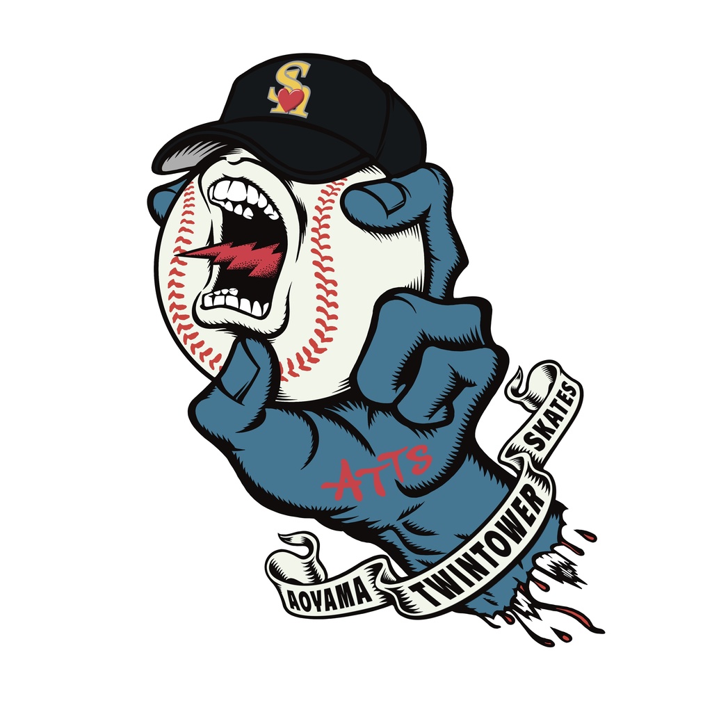 SB ベースボールハンド(T-shirt White)