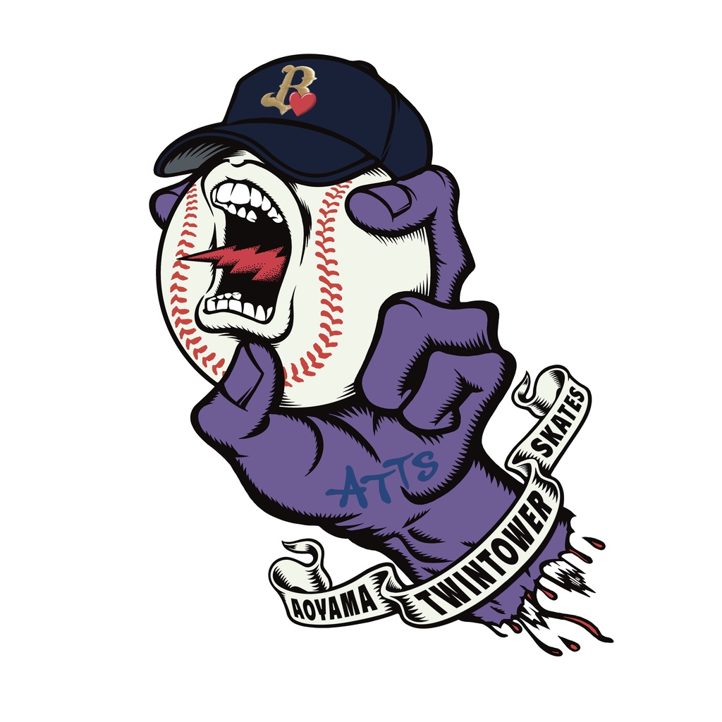 バファローズ ベースボールハンド(T-shirt White)