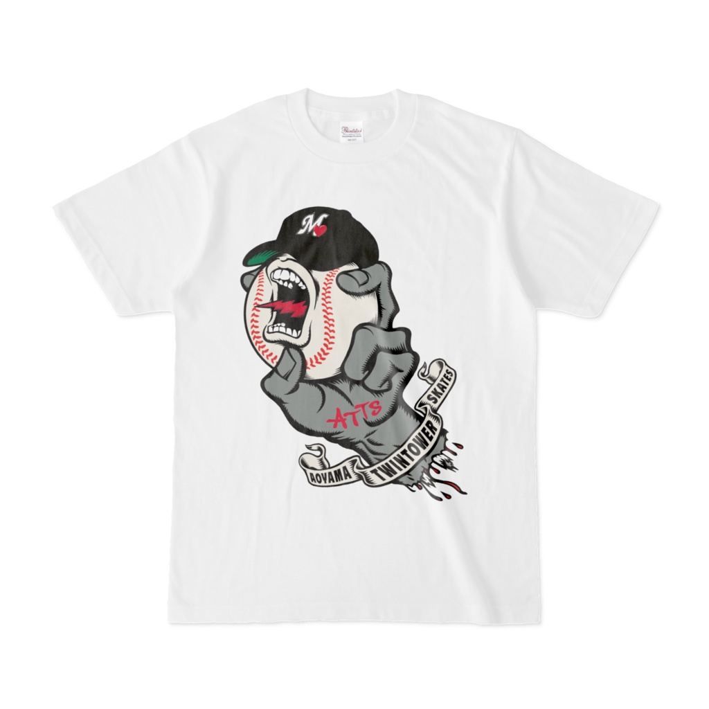 ロッテ ベースボールハンド(T-shirt White)