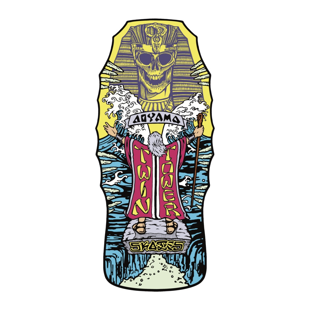 DT風 AM moses × Pharaoh deck shape(アクキーM)