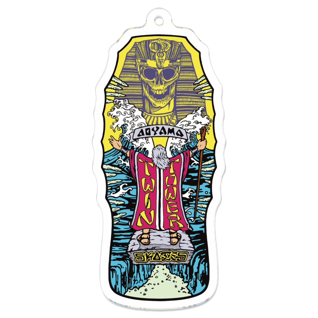 DT風 AM moses × Pharaoh deck shape（アクキーM）