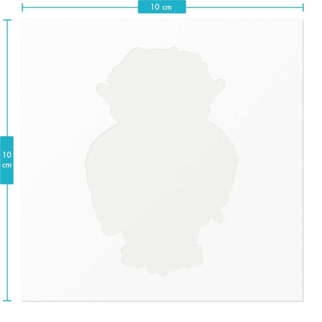 DT風 遮光器土偶/clay figure(sticker S)