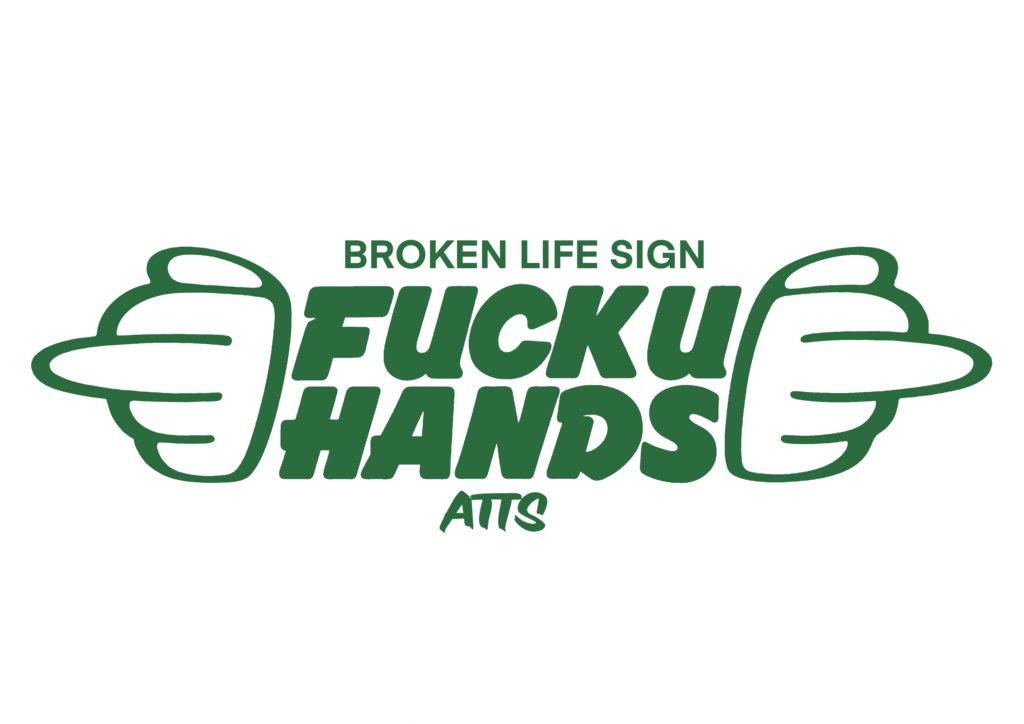 FUCK U HANDS(T-shirt White)