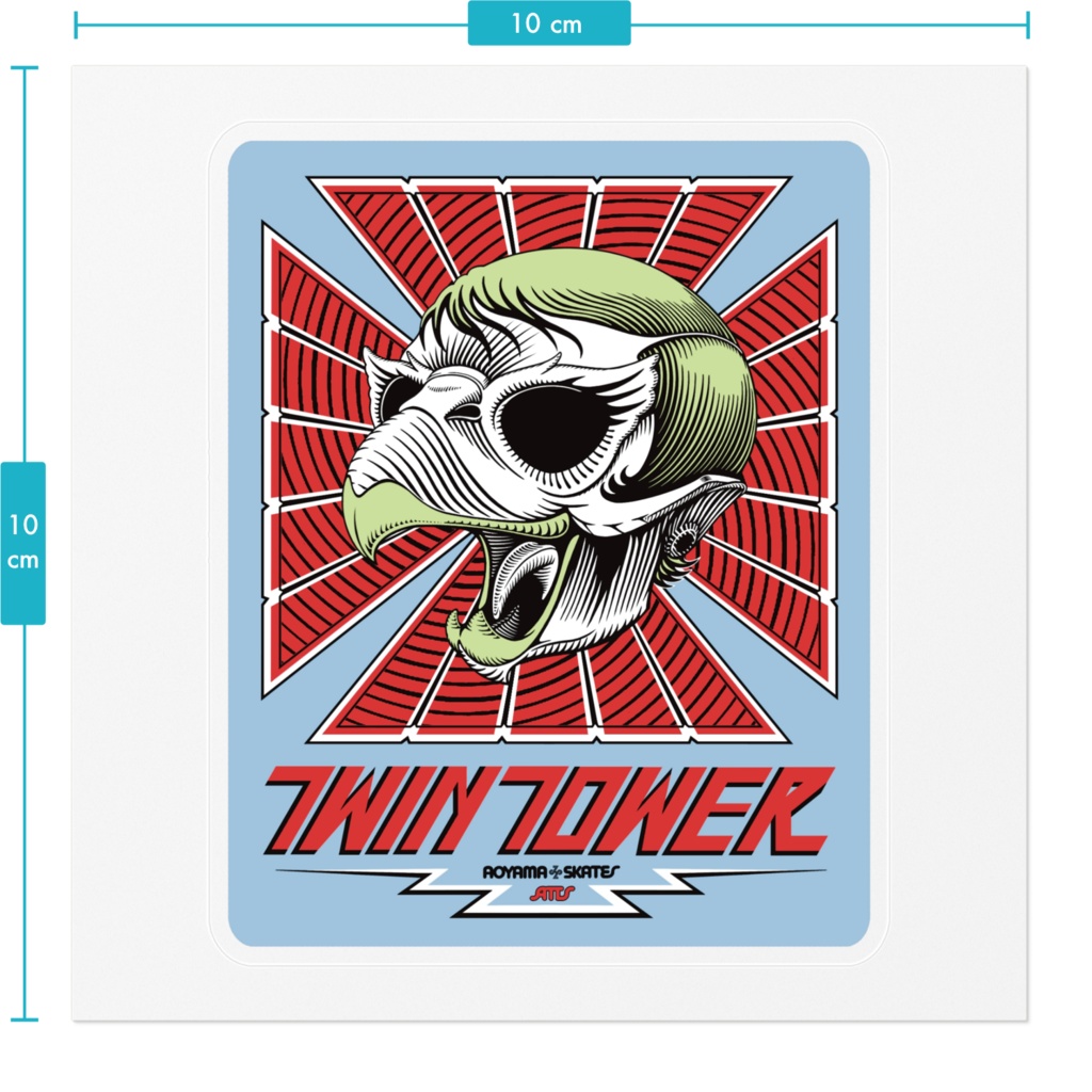 PP風 T.HAWK female版(sticker S)