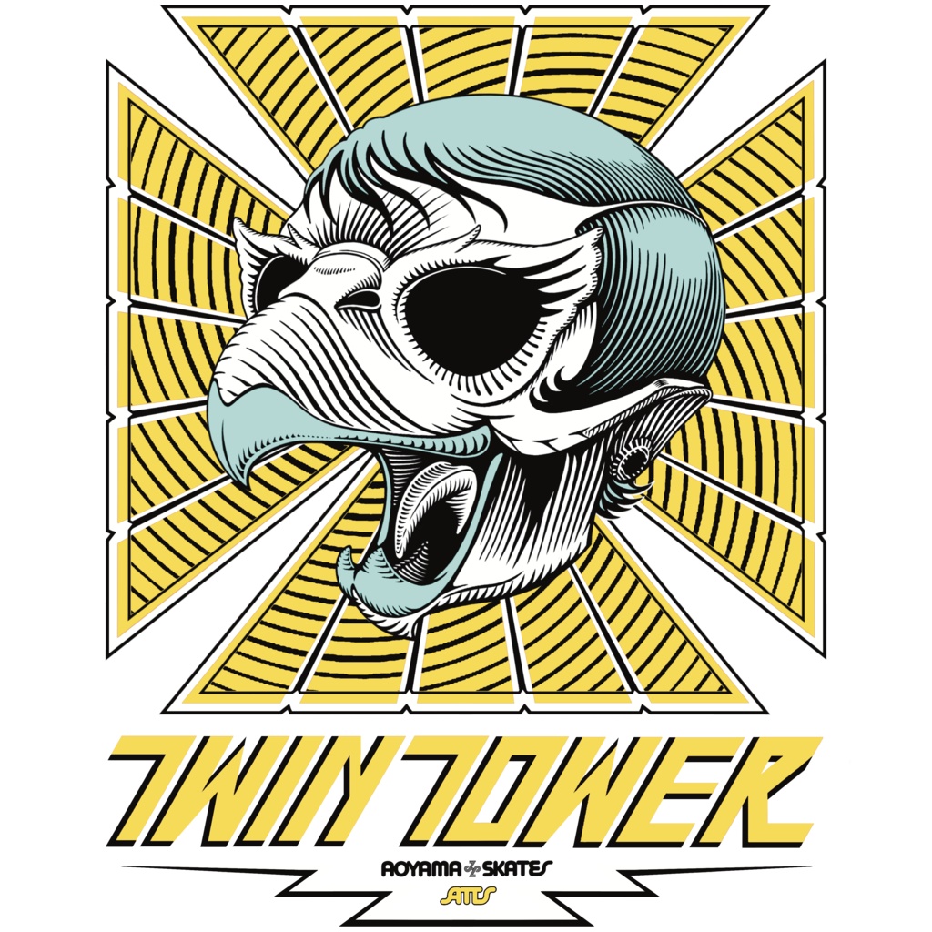 PP風TONY HAWK female版(T-shirt RED)