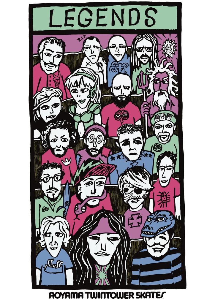 ND E.TEMPLETON風 🛹LEGENDS(ロンT White)